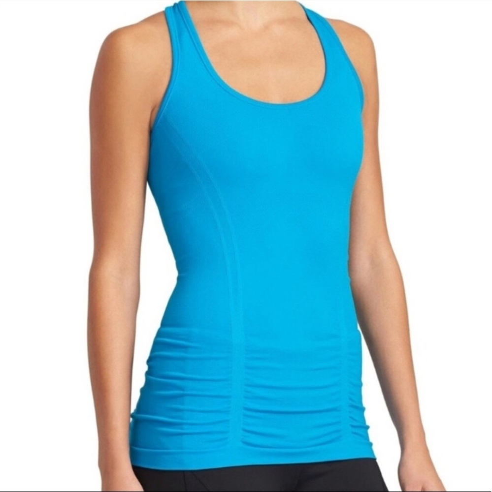 Athleta M Fastest Track tank top blue
